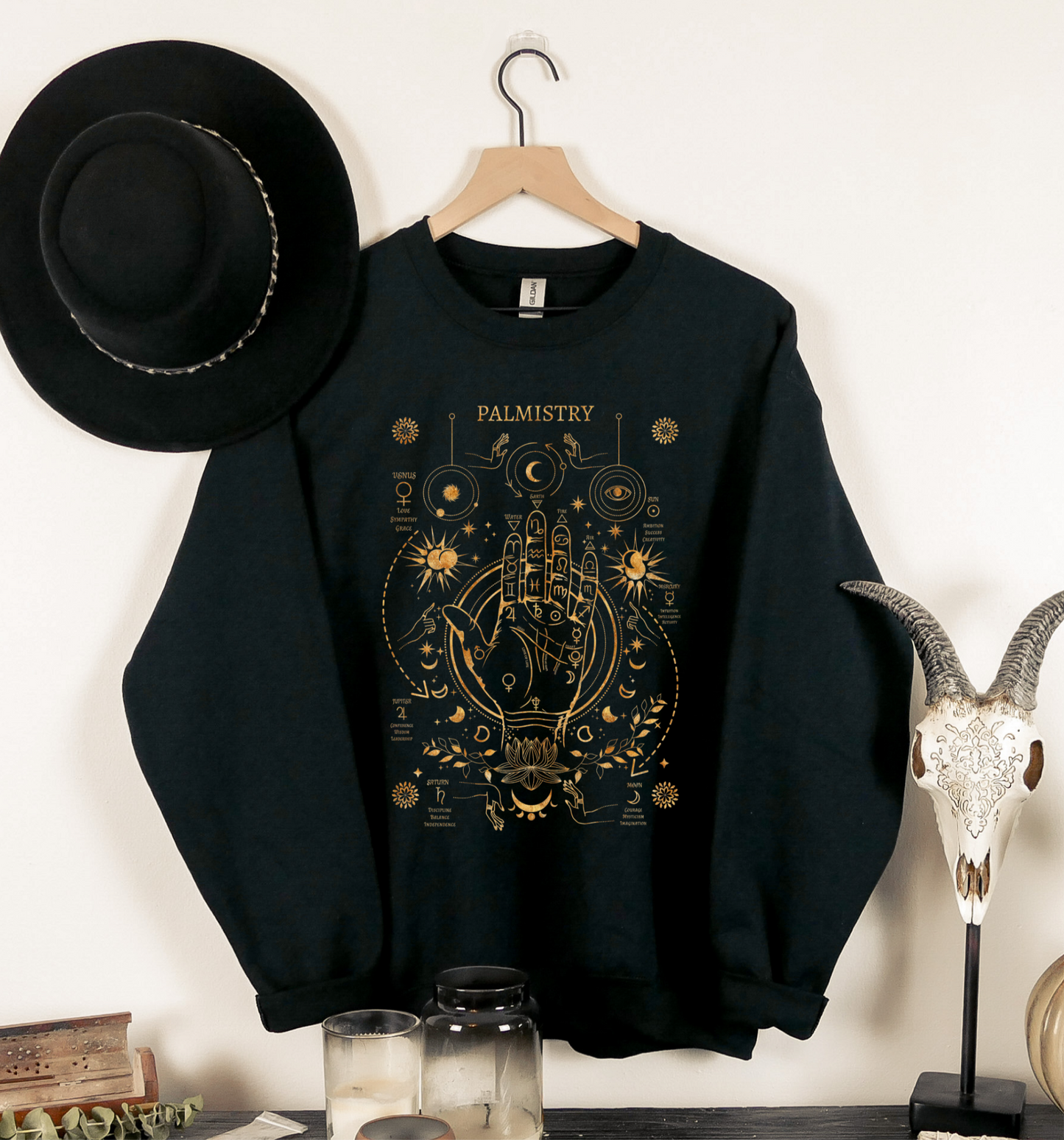 Mystical Palmistry Sweatshirt
