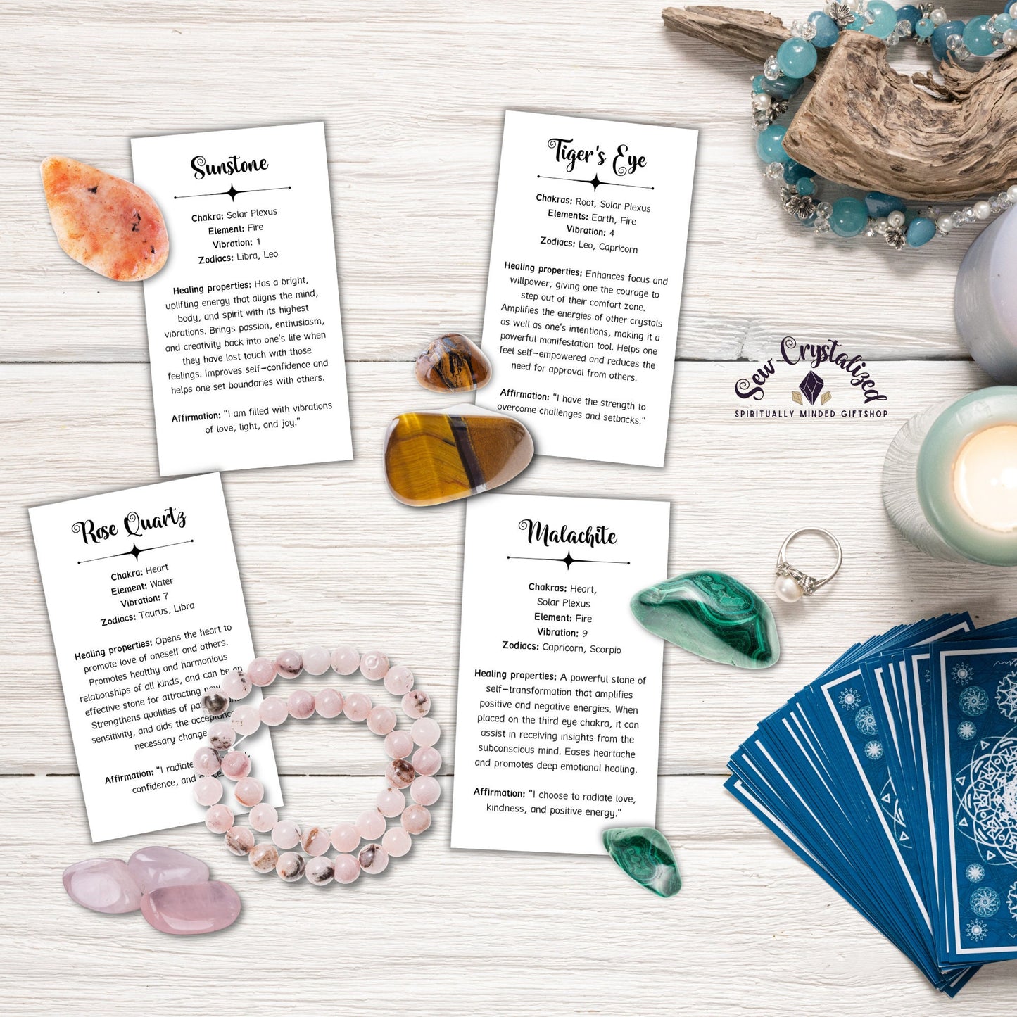 Printable Crystal Card Descriptions