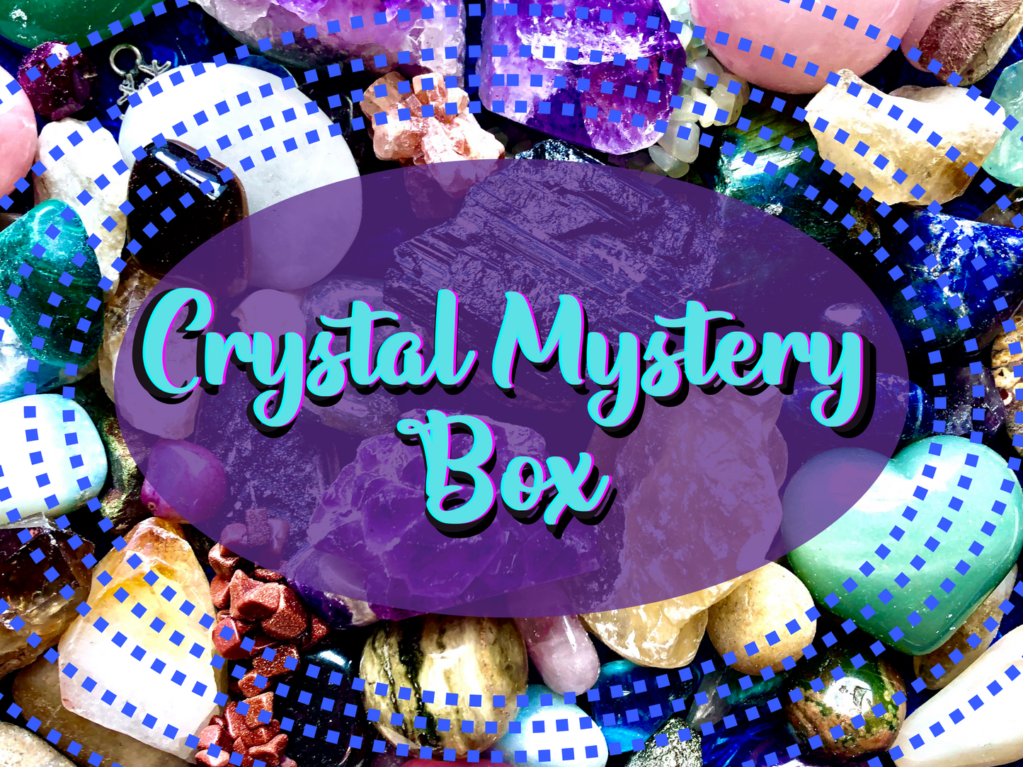 Crystal Mystery Box, Mystery Crystal Gift, Mystery Crystal Box, Crystal Surprise Box, Random Crystal Mystery Box, Mystery Crystal Box Gift