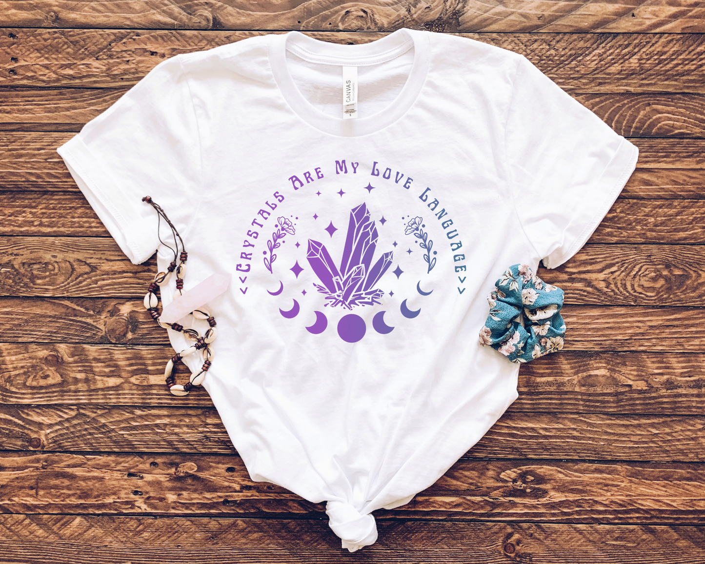 Crystals Are My Love Language T-Shirt