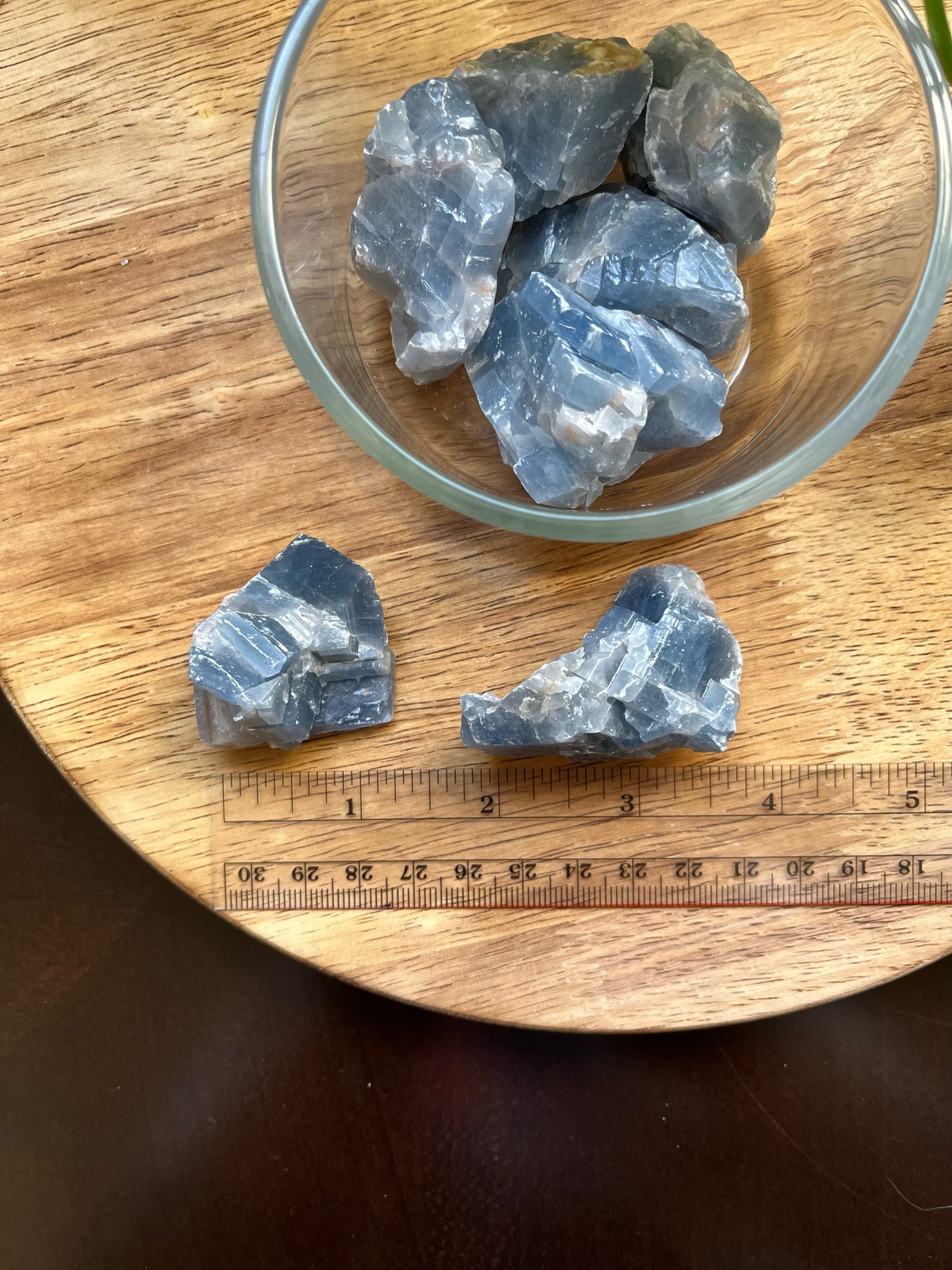 Raw Blue Calcite Healing Crystals
