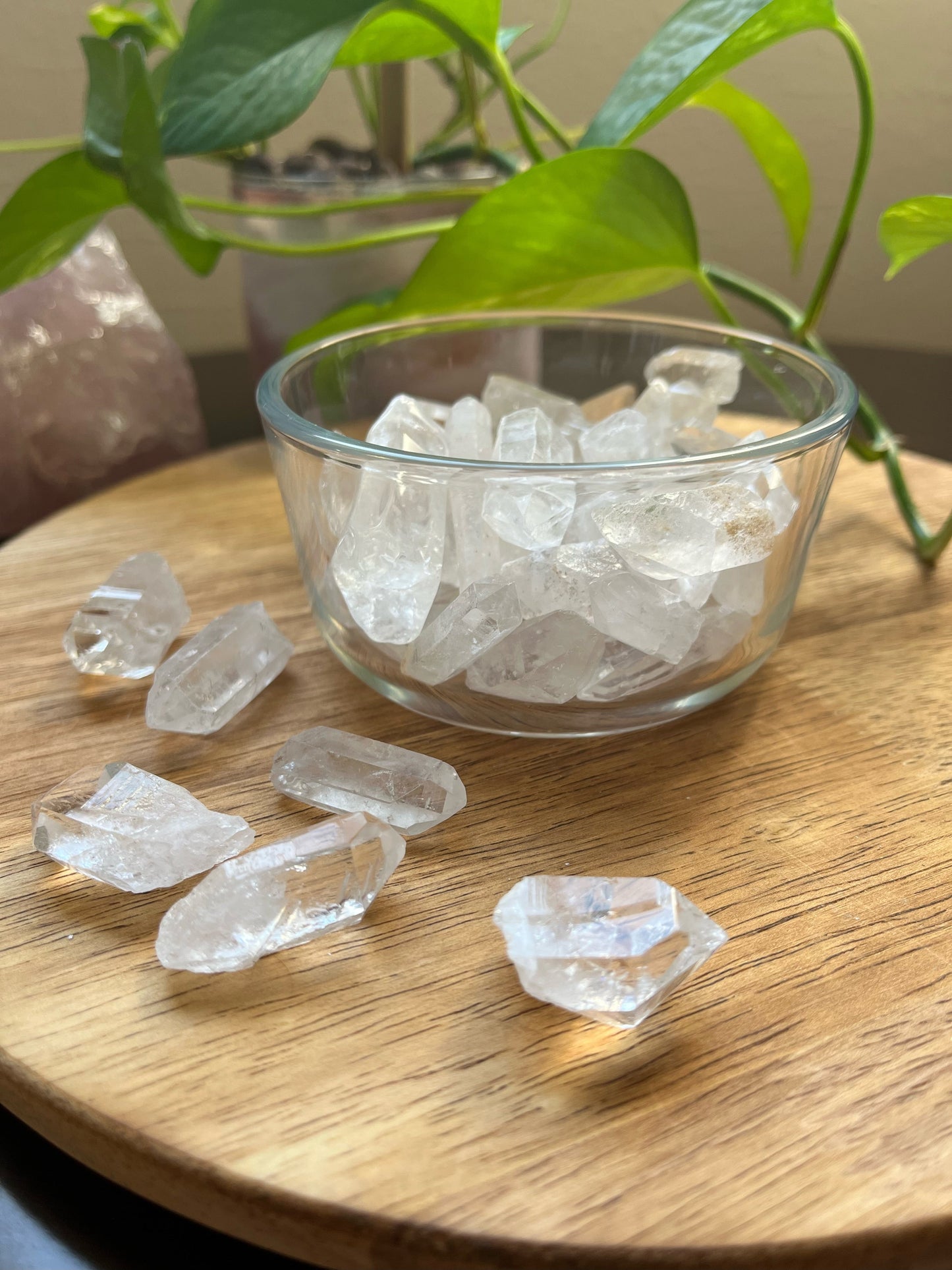 Natural Rough Clear Quartz Points
