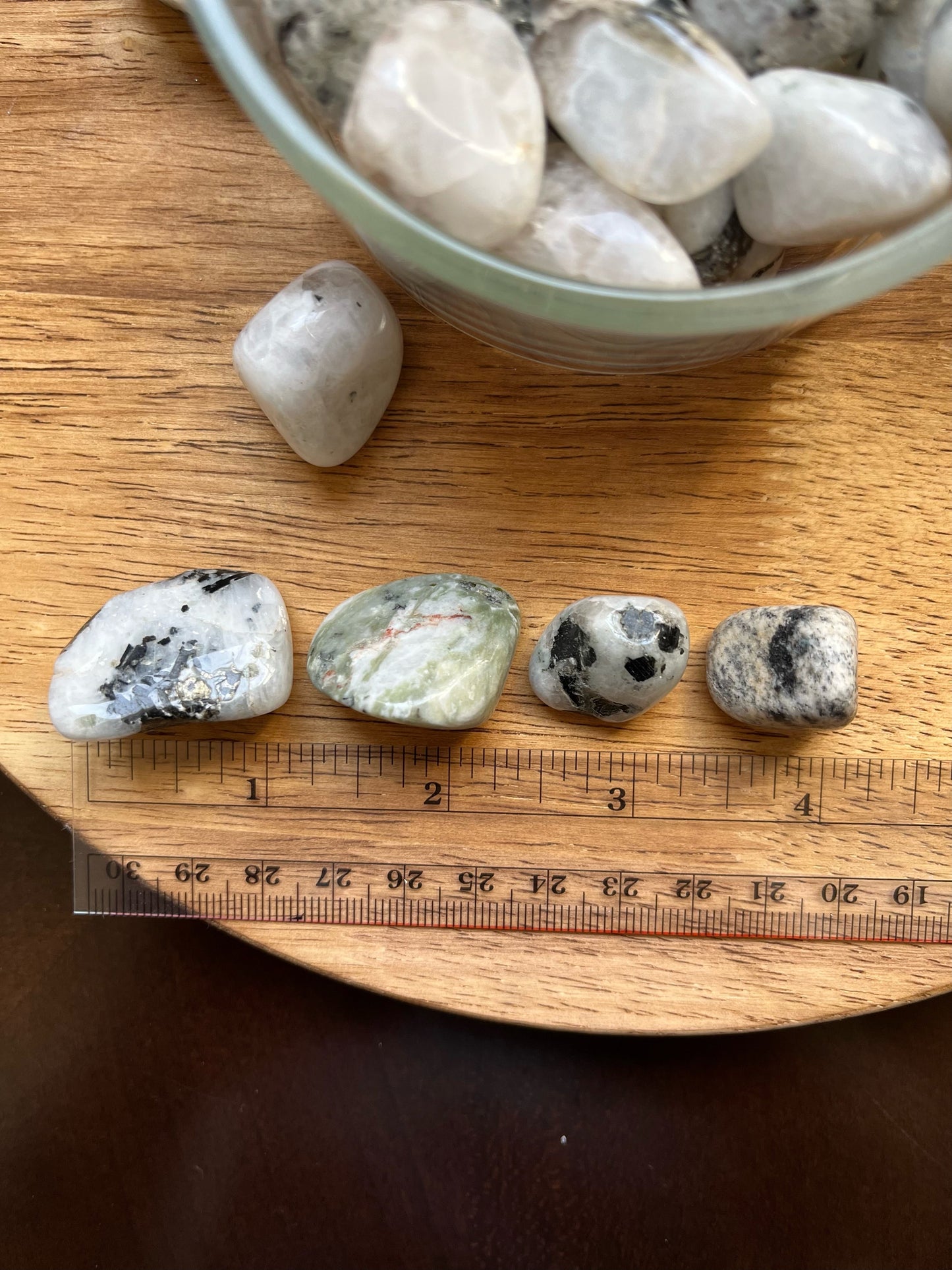 Rainbow Moonstone Tumbles