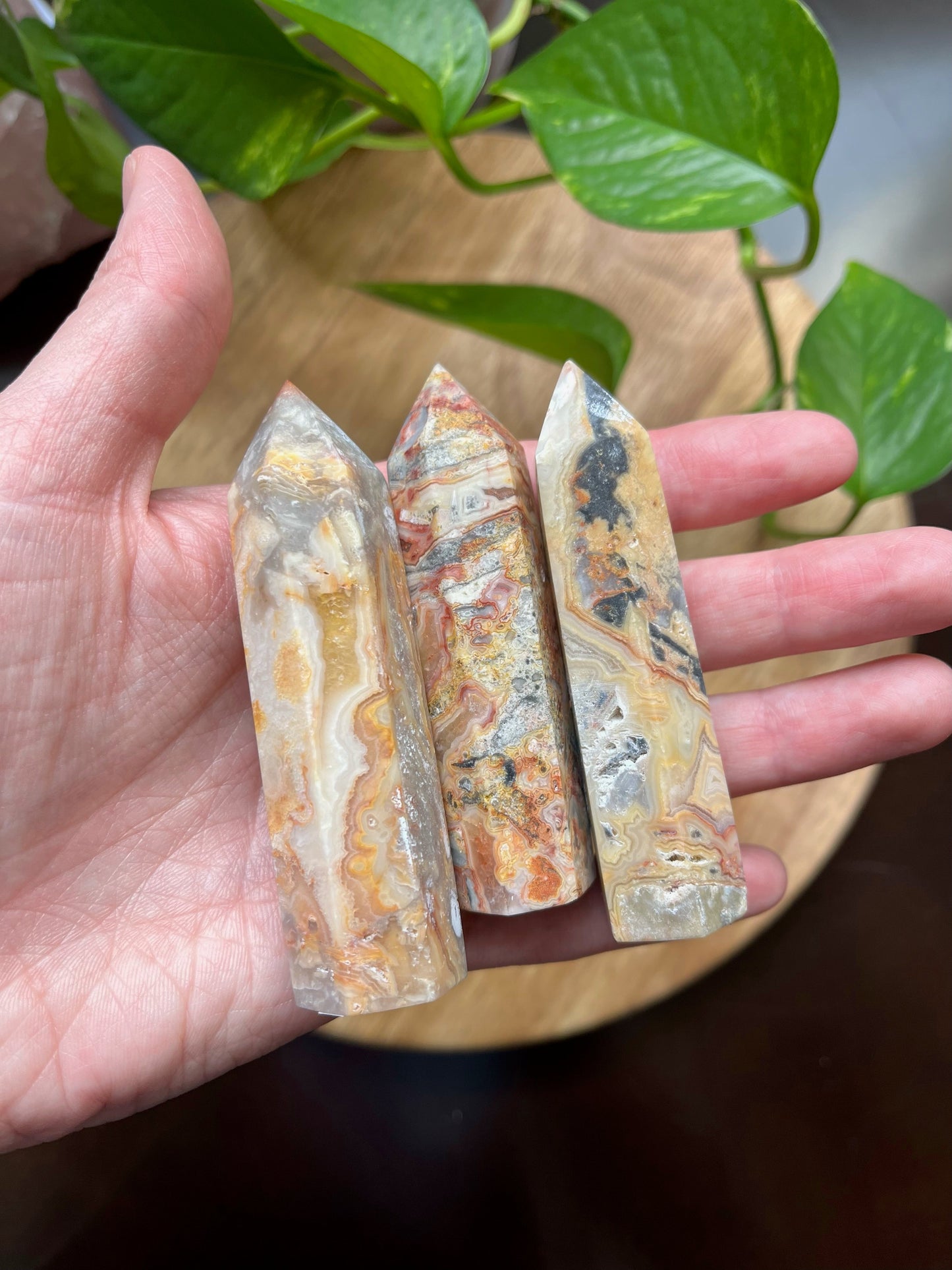 Crazy Lace Agate Towers