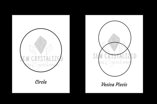 12 Printable Sacred Geometry Crystal Grids.