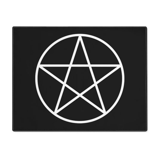 Pentacle, Pentagram Crystal Grid Cloth. 14x18”