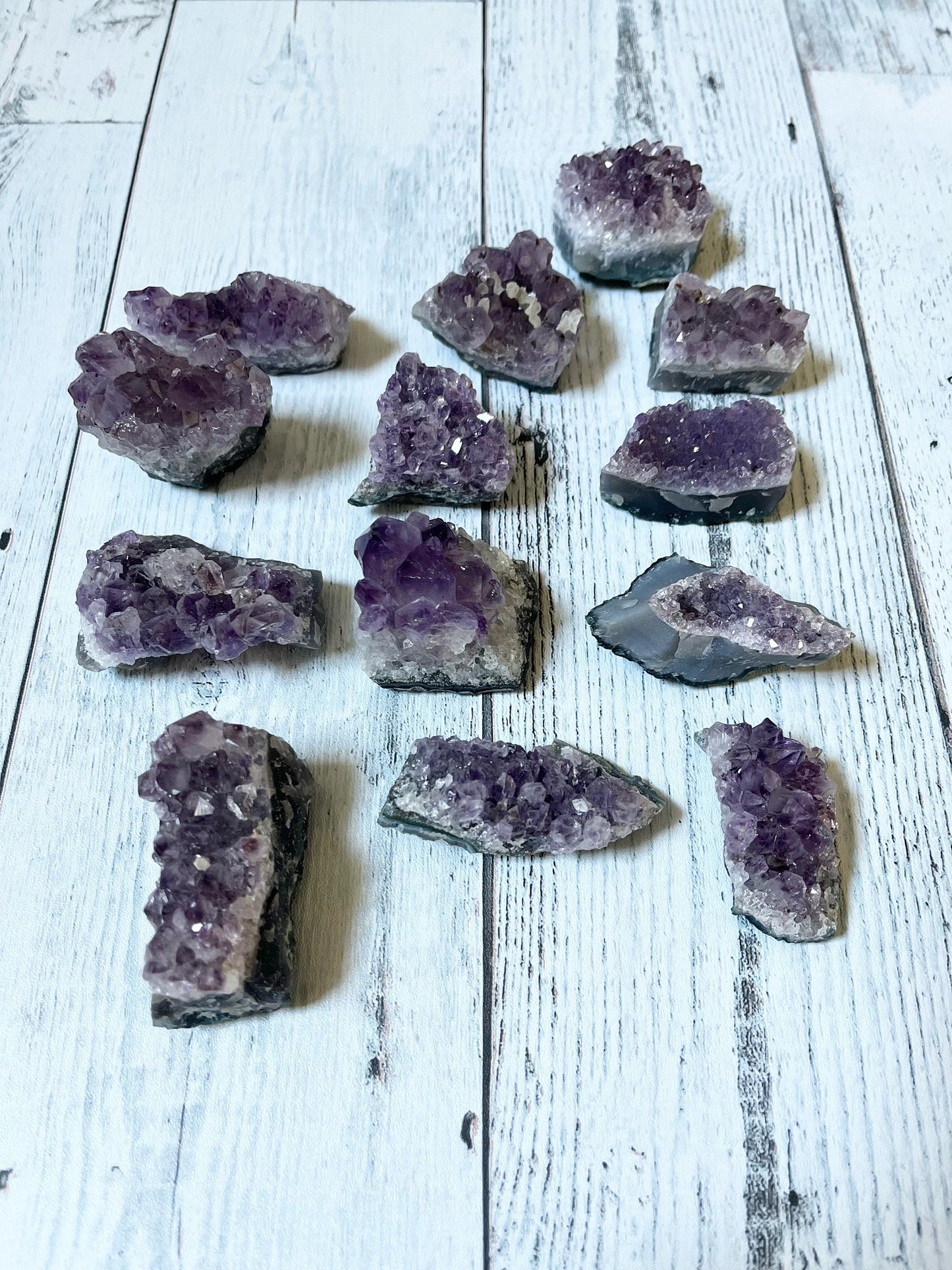 Amethyst Druzy Grade A Clusters.