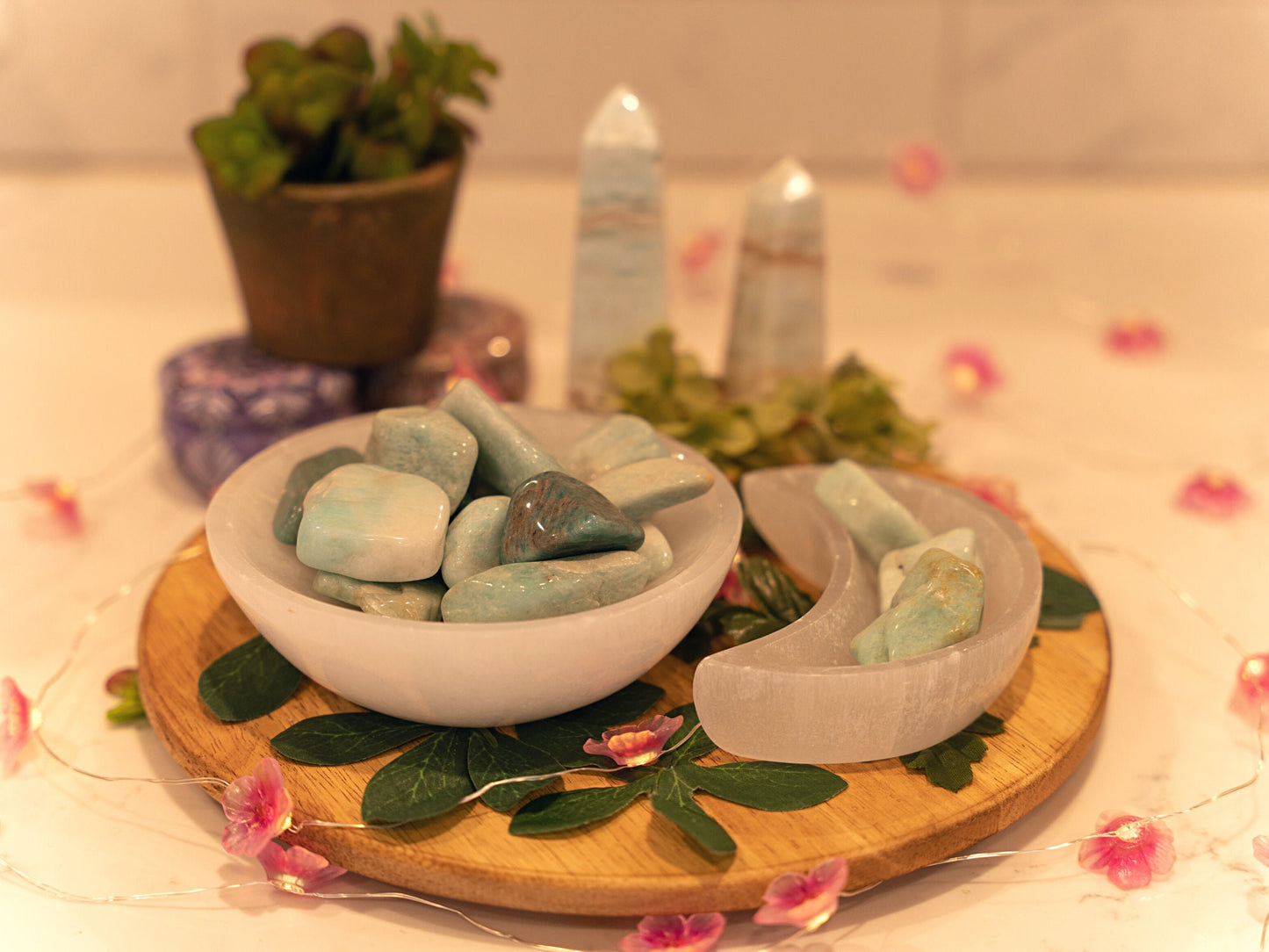 Amazonite Tumbled Crystals