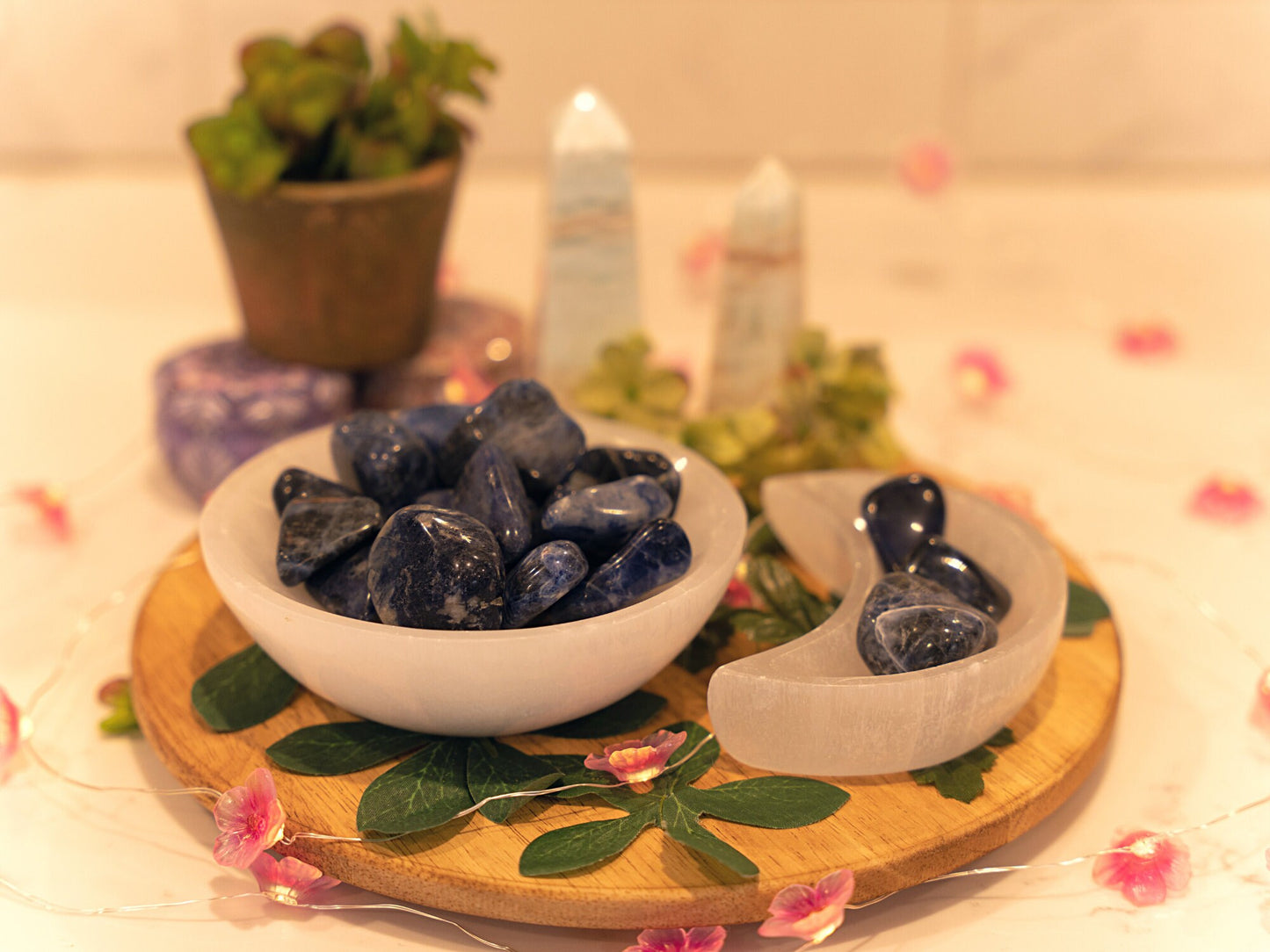 Sodalite Tumbled Crystal Stones