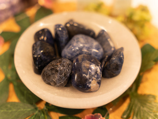Sodalite Tumbled Crystal Stones