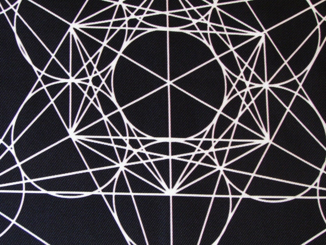 Metatron's Cube, Sacred Geometry, Healing Crystal Grid Mat