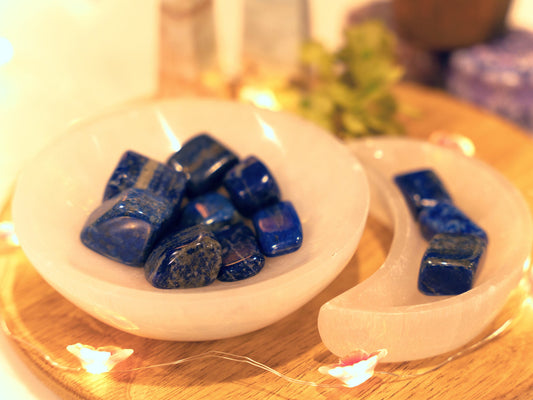 Lapis Lazuli Tumbled Crystals